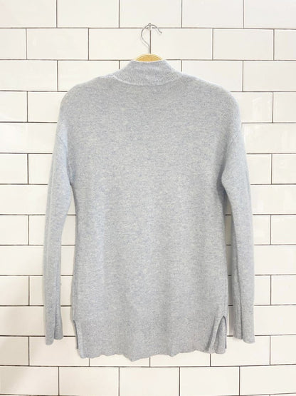 ll bean 100% cashmere mock neck sweater - good market thrift store