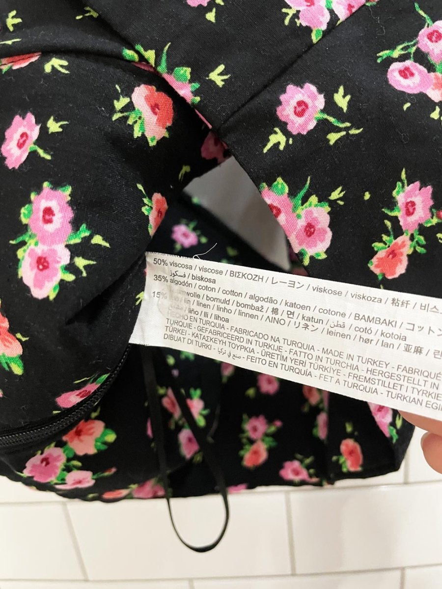zara floral bra top tank - good market thrift store