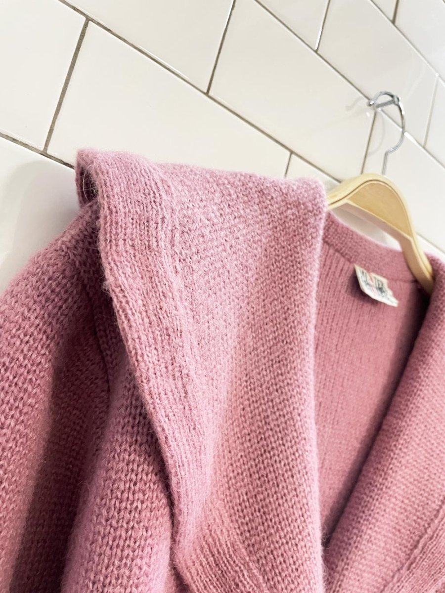 vintage 70s mister leonard wool - blend sailor knit cardigan jacket - good market thrift store