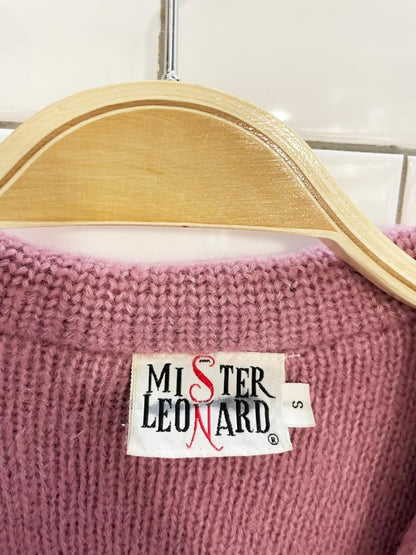 vintage 70s mister leonard wool - blend sailor knit cardigan jacket - good market thrift store