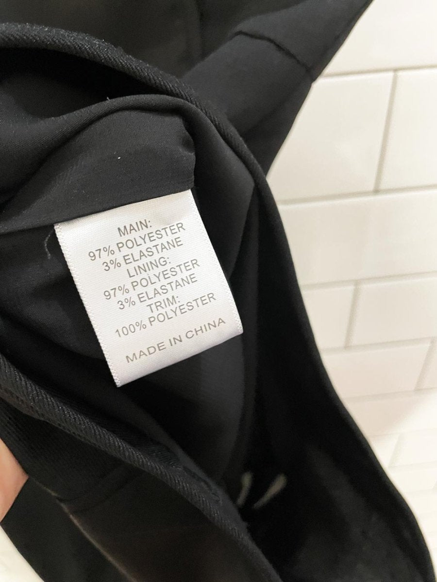 3NY new york black panelled romper - good market thrift store