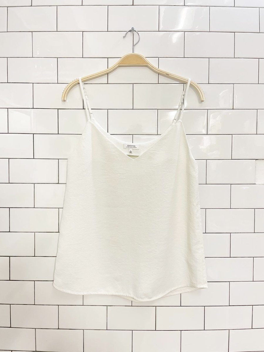 babaton textured poly camisole tank | aritzia - good market thrift store