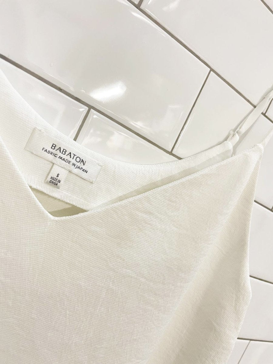 babaton textured poly camisole tank | aritzia - good market thrift store