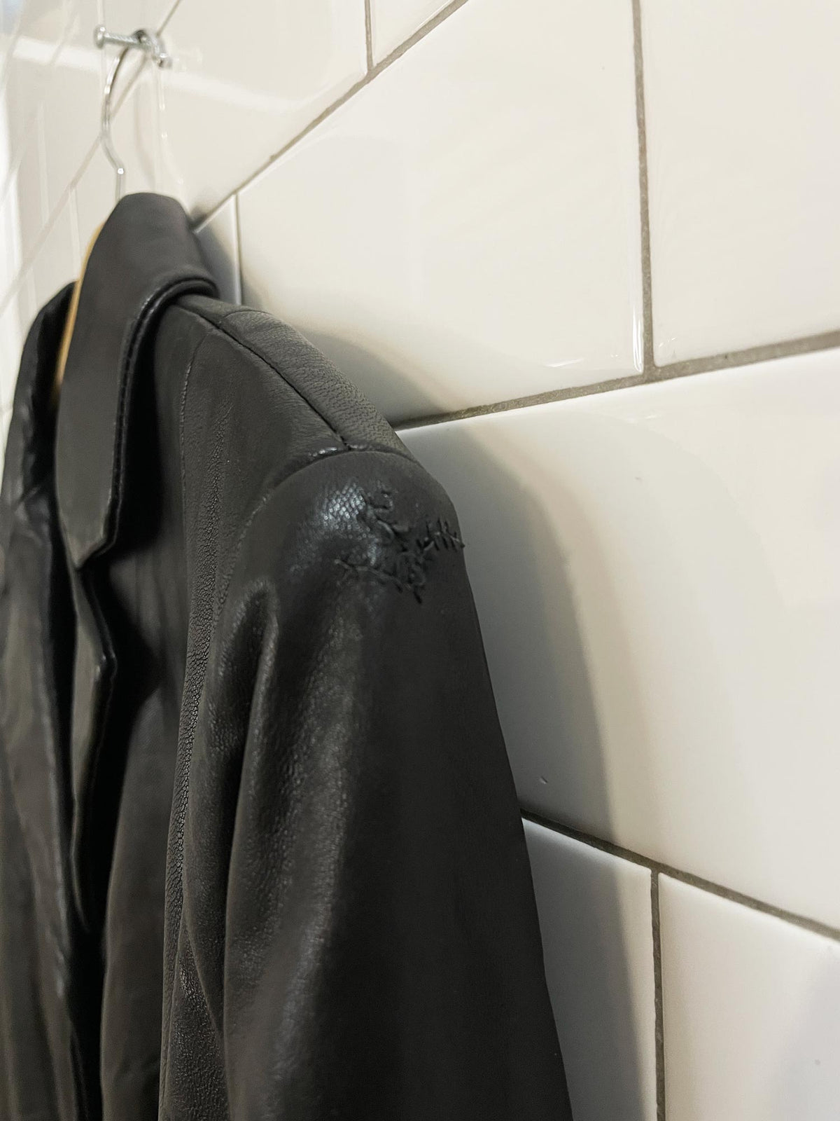 vintage 00s worthington butter leather long jacket | lambskin