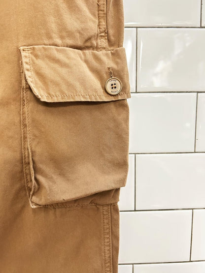 frame relaxed cropped utility pants - good market thrift store