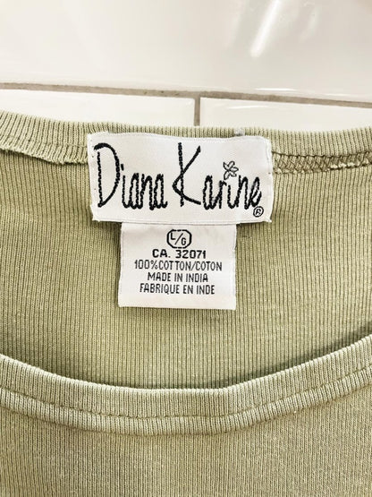 vintage 00s diana karina embroidered butterfly tank - good market thrift store