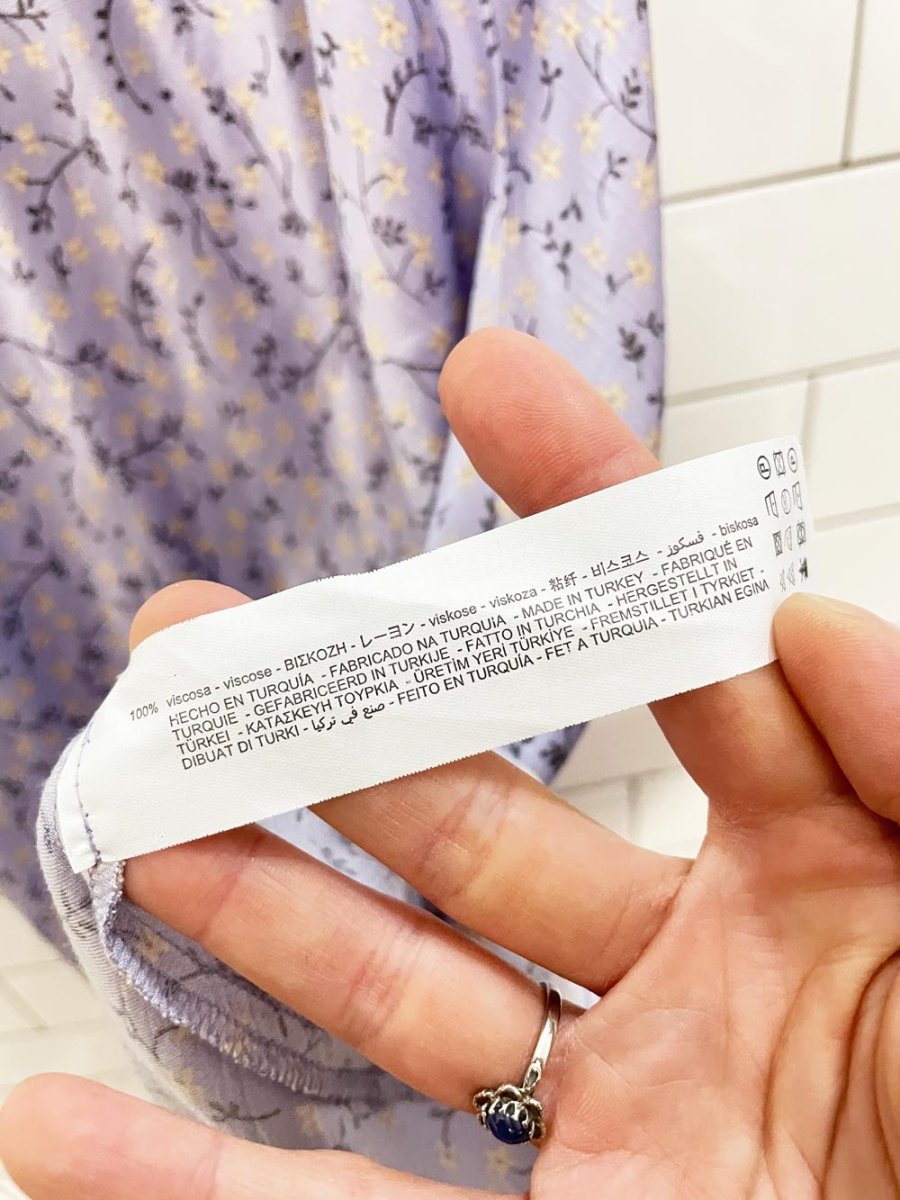 zara satin micro floral tie shoulder square neck mini dress - good market thrift store