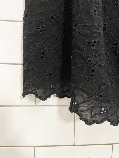 wilfred embroidered floral chiffon tie shoulder tank | aritzia - good market thrift store