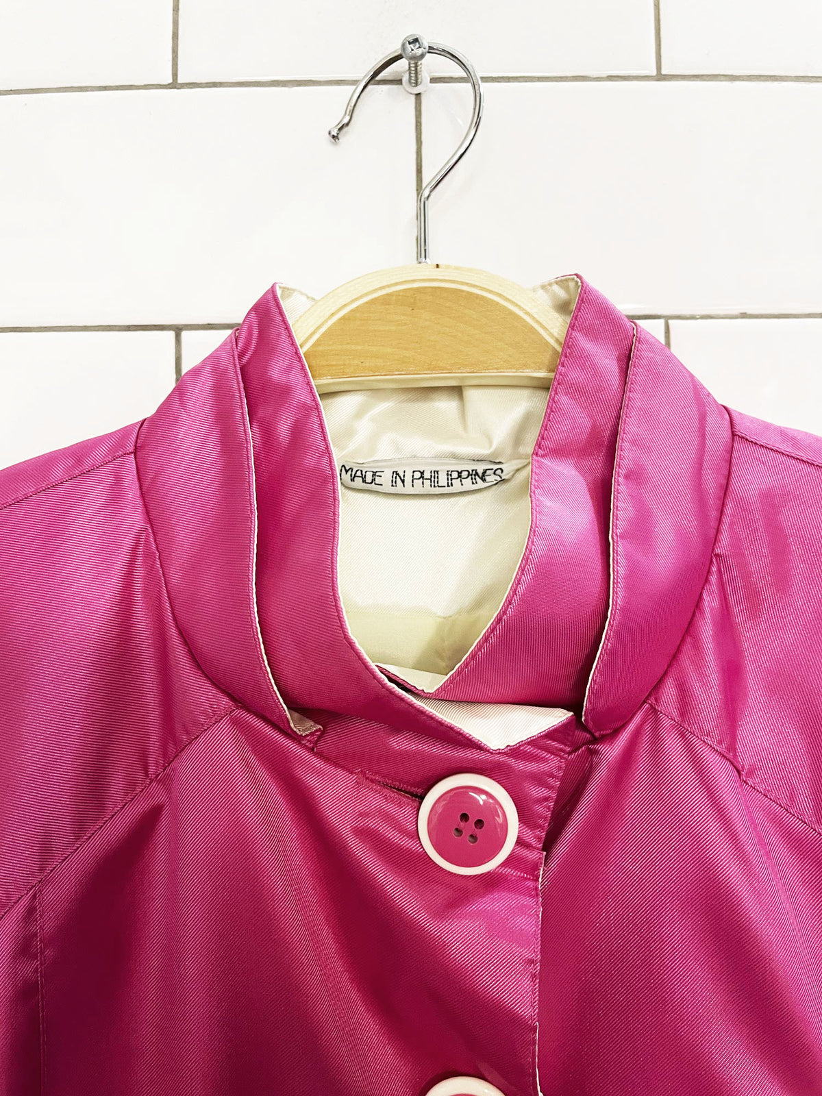 vintage 80s raingear pleated cape back belted long rain coat