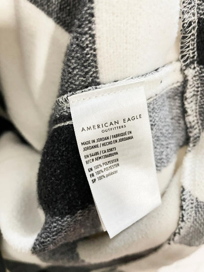 american eagle plaid snap button shirt jacket - good market thrift store