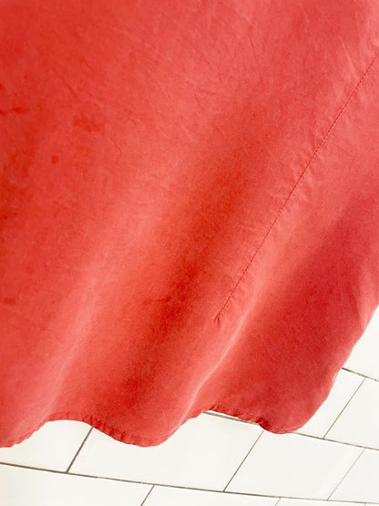 vintage 90s jones new york 100% silk sleeveless shirt - good market thrift store