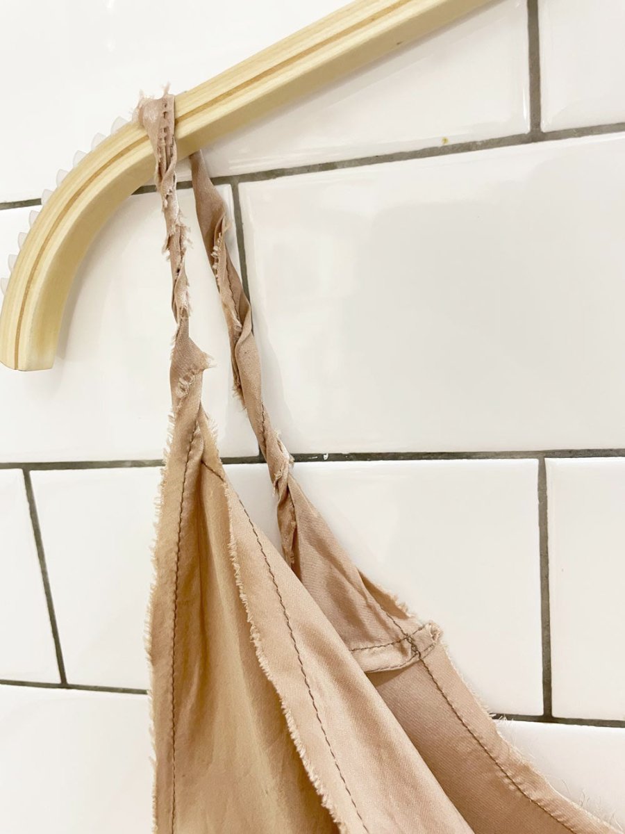 y2k david bitton buffalo 100% silk cowl neck tank - good market thrift store