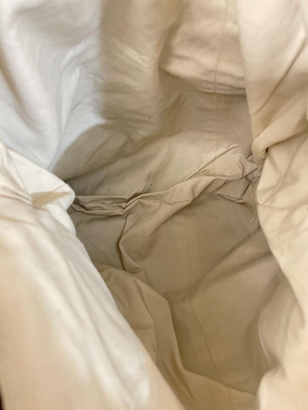 patchwork denim rework backpack - good market thrift store