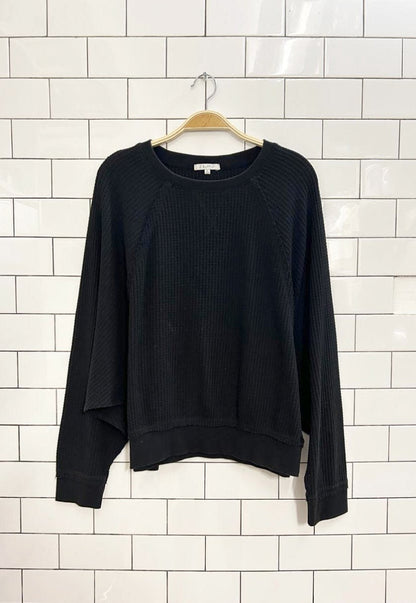 z supply callie rib long sleeve top - good market thrift store