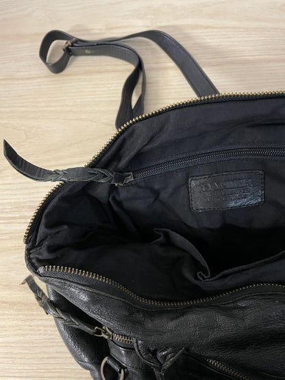 danier soft hobo fold over leather purse - good market thrift store