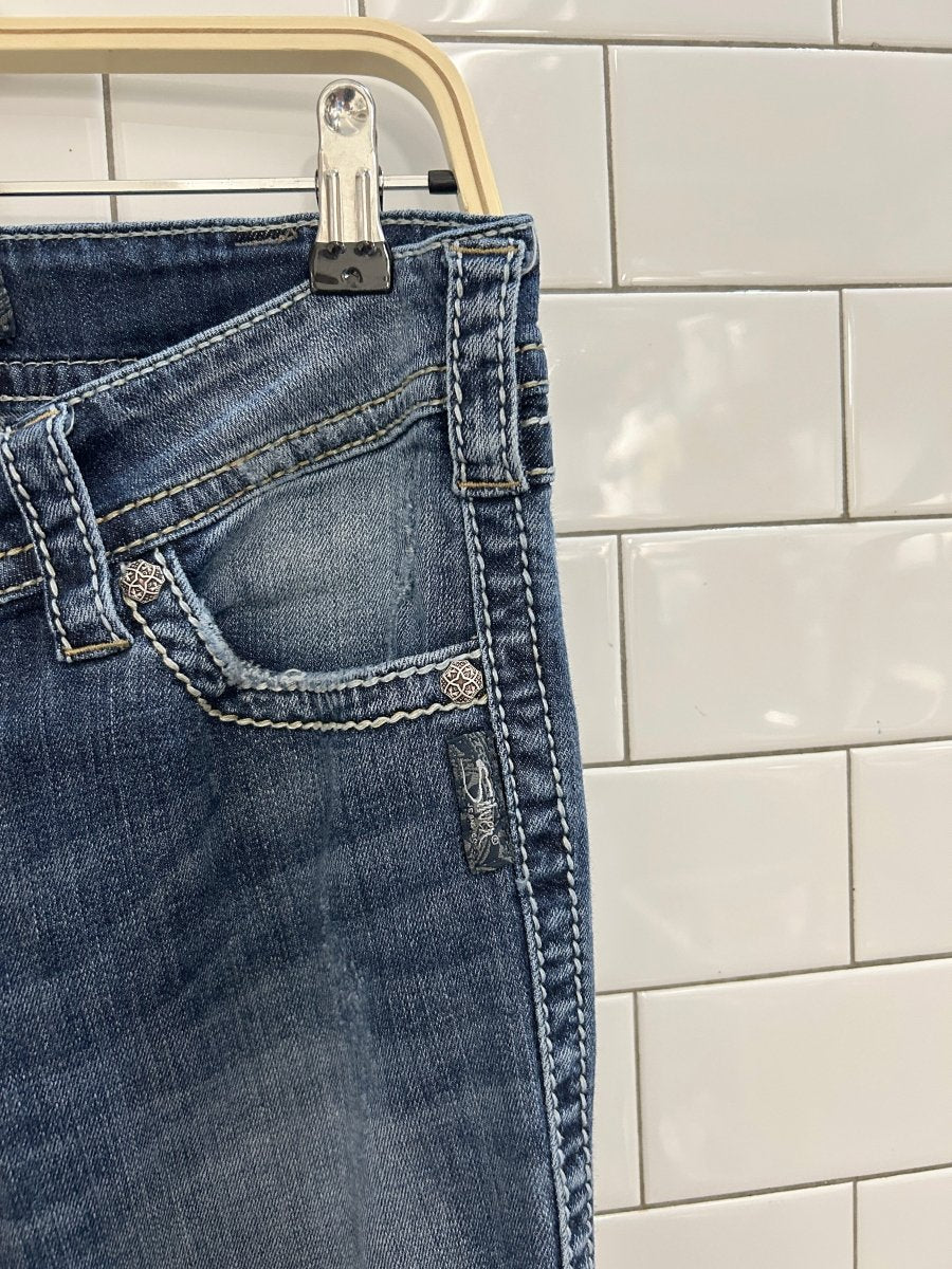 y2k silver suki surplus bootcut jeans - good market thrift store