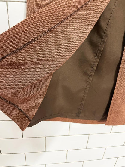 vintage 00s braemar button detail wrap midi skirt - good market thrift store