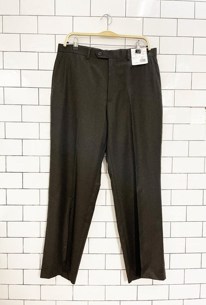 nwt calvin klein 100% wool trouser - good market thrift store