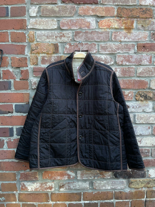 vintage 00s reversible quilted liner jacket
