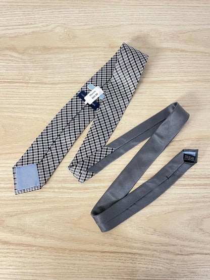 nwt tommy hilfiger plaid silk tie - good market thrift store