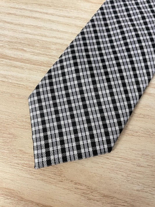 nwt tommy hilfiger plaid silk tie - good market thrift store