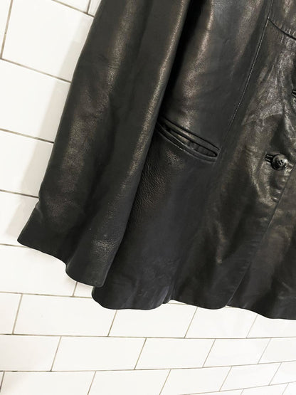 vintage 00s 111 state butter leather jacket | lambskin - good market thrift store