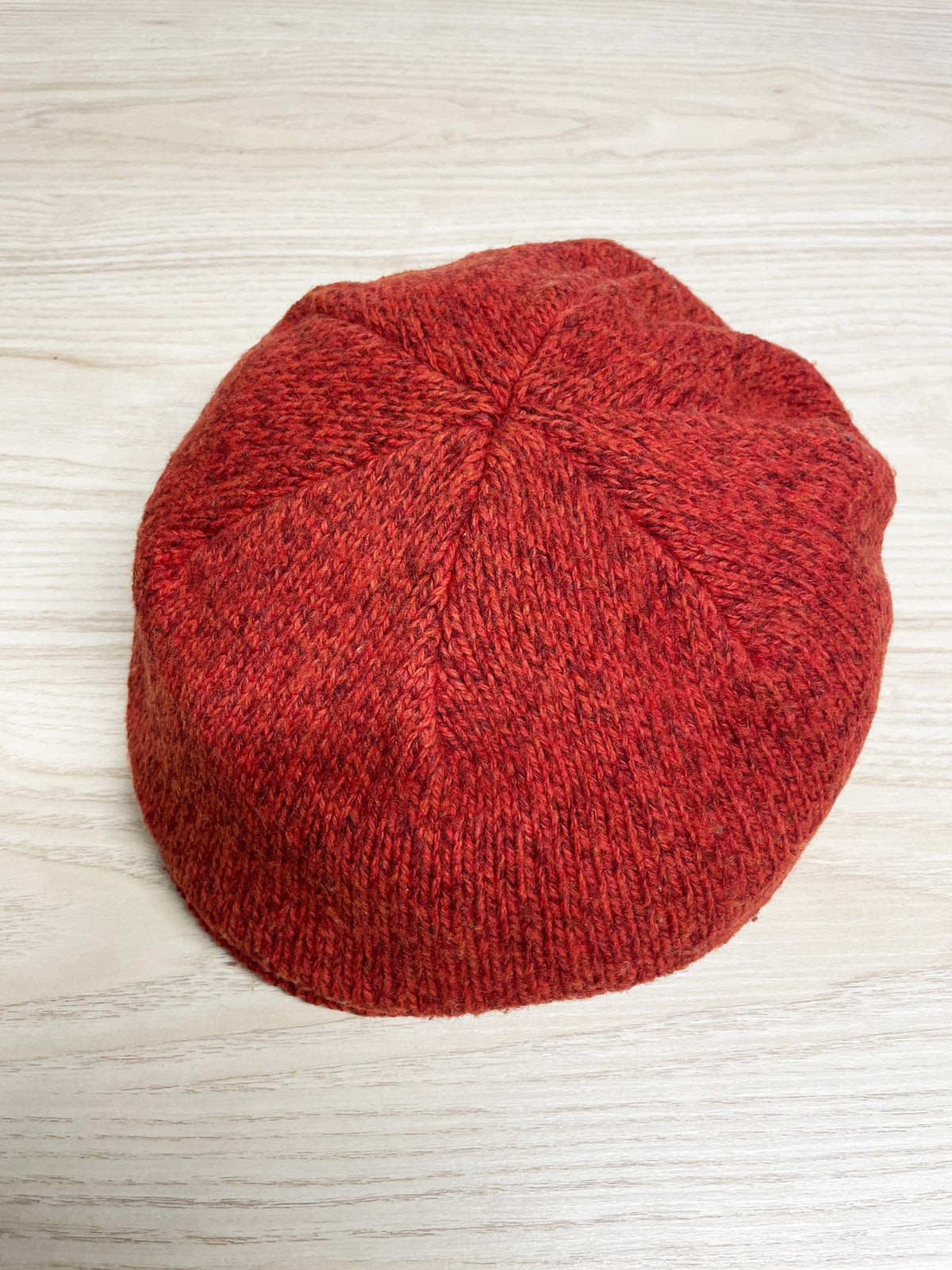 vintage 90s ll bean wool-blend newsboy flat cap | made in USA
