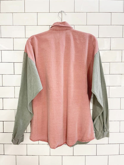 vintage 80s roper zig zag placket western shirt - good market thrift store