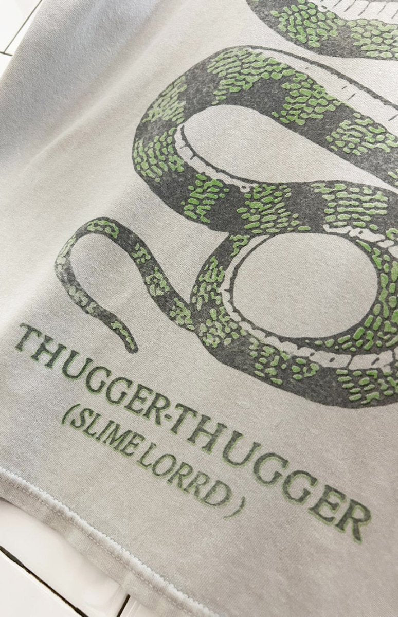 young thug 100% cotton slime lord snake tee - good market thrift store