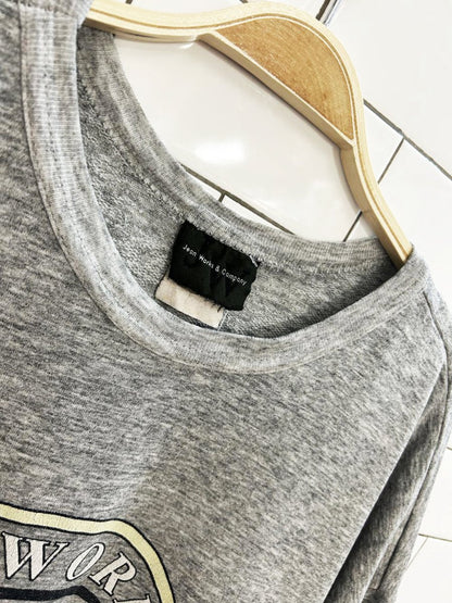 vintage 90s jean works crewneck sweatshirt - good market thrift store