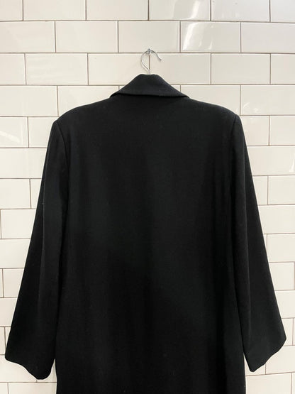 vintage pendleton 100% wool lightweight long coat - good market thrift store