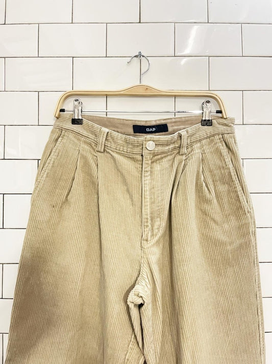 vintage 00s gap chunky cord trouser - good market thrift store