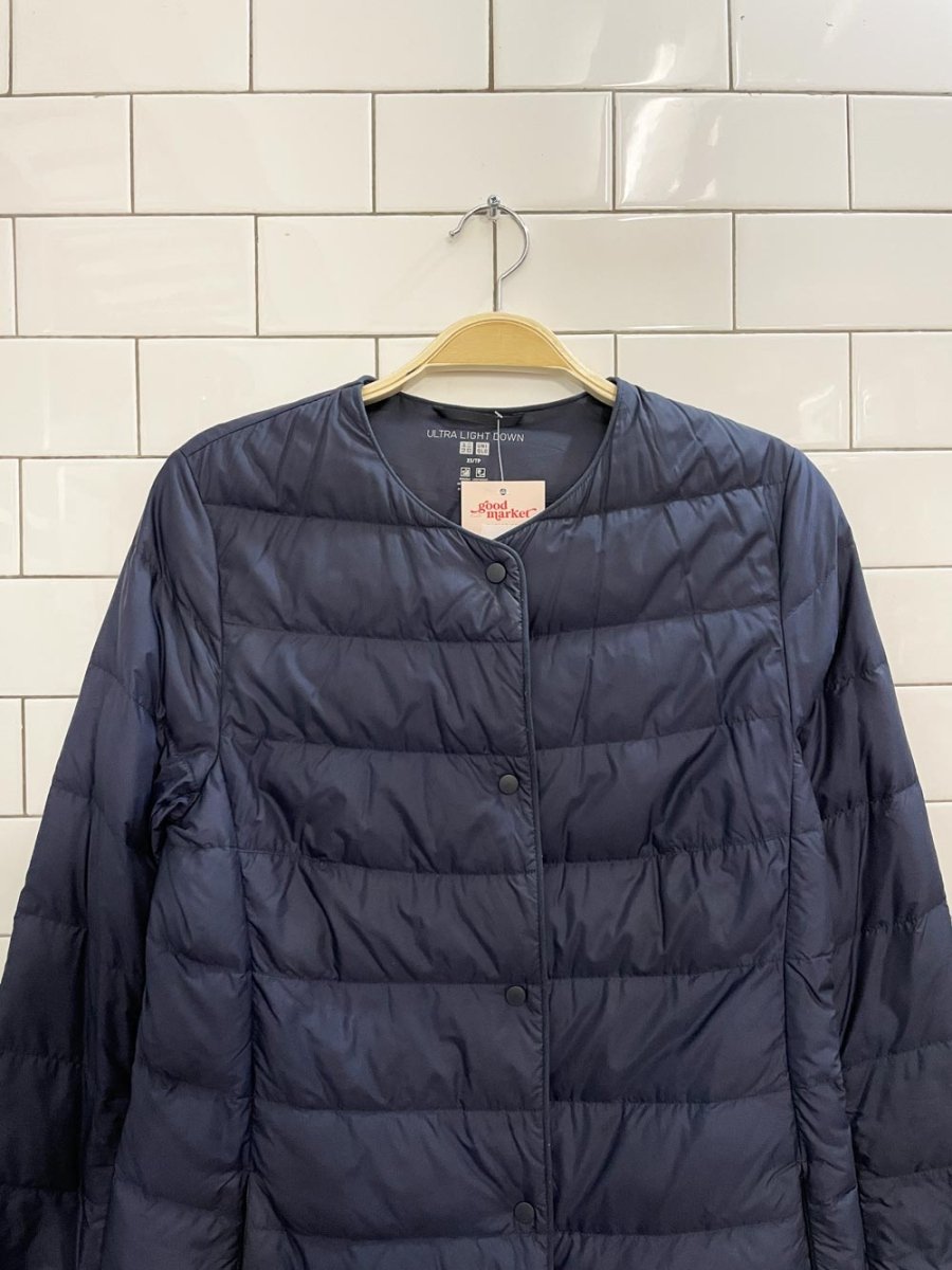 uniqlo ultra light down long jacket - good market thrift store