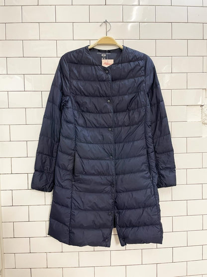 uniqlo ultra light down long jacket - good market thrift store