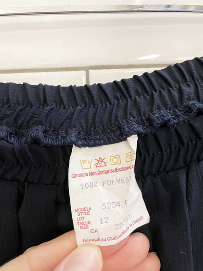 vintage pleated midi skirt - good market thrift store