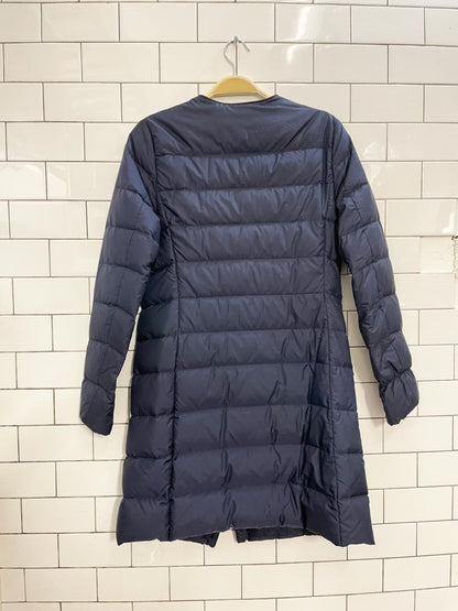 uniqlo ultra light down long jacket - good market thrift store