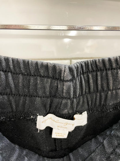 spiritual gangster straight leg raw hem sweatpants - good market thrift store