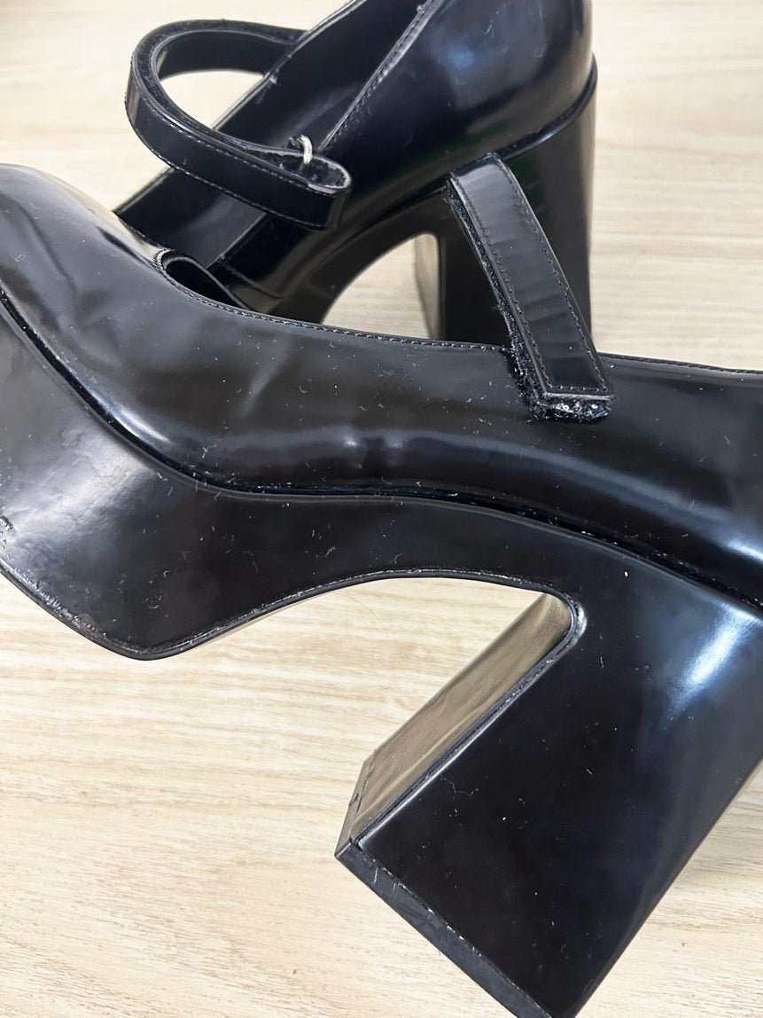 aldo dorothy chunky block heel platform mary jane - good market thrift store