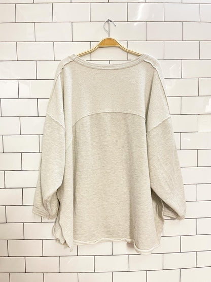 UO out from under super oversized sweatshirt - good market thrift store