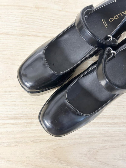 aldo dorothy chunky block heel platform mary jane - good market thrift store