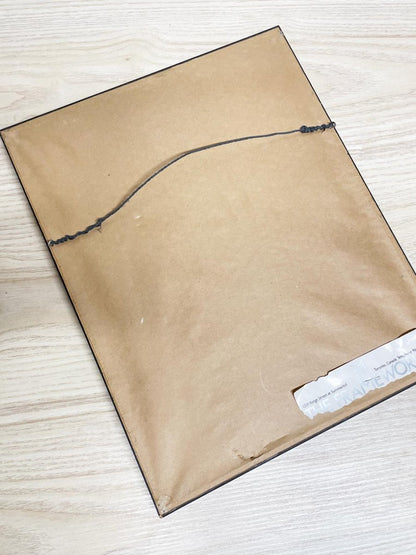 vintage let me whisper 1938 musical art deco framed poster | print - good market thrift store