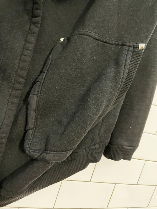 wilfred free rousseau biker sweatshirt cardigan - good market thrift store