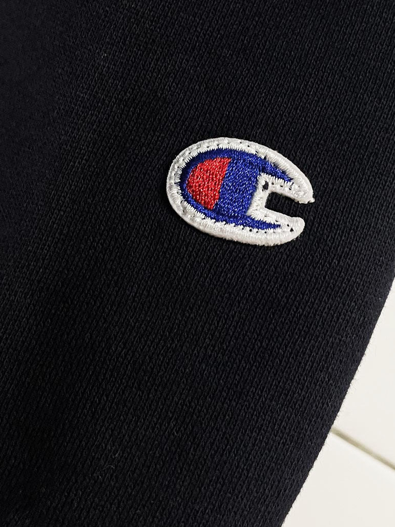 champion x beams boy two-tone fleece bomber jacket