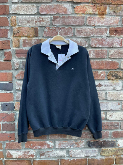 vintage 70s on your mark polo sweatshirt