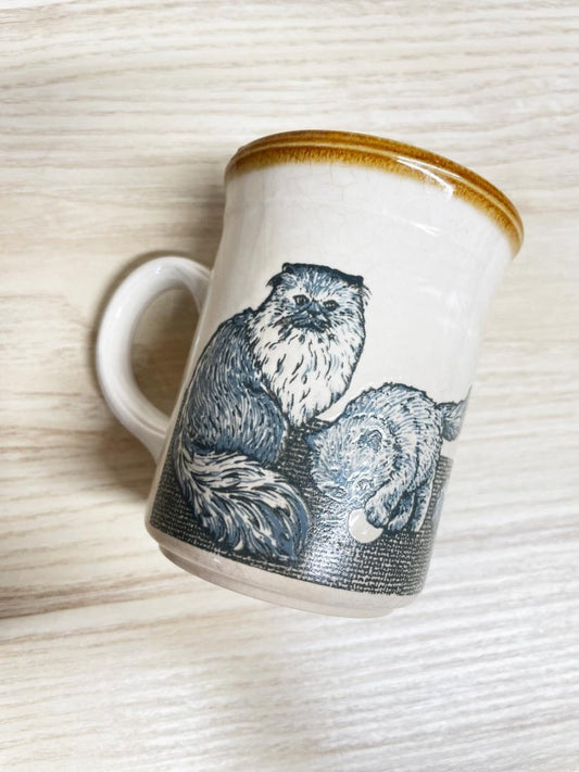 vintage biltons england playful cats stoneware mug - good market thrift store