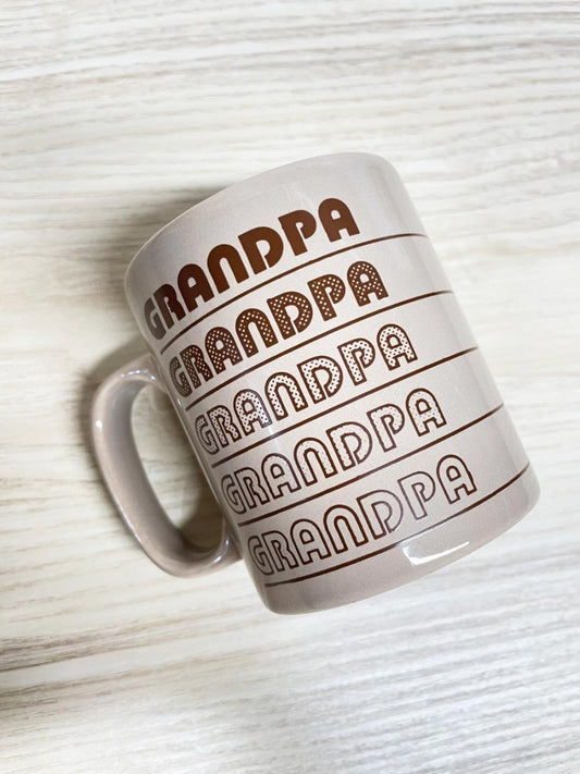 vintage staffordshire england grandpa mug - good market thrift store