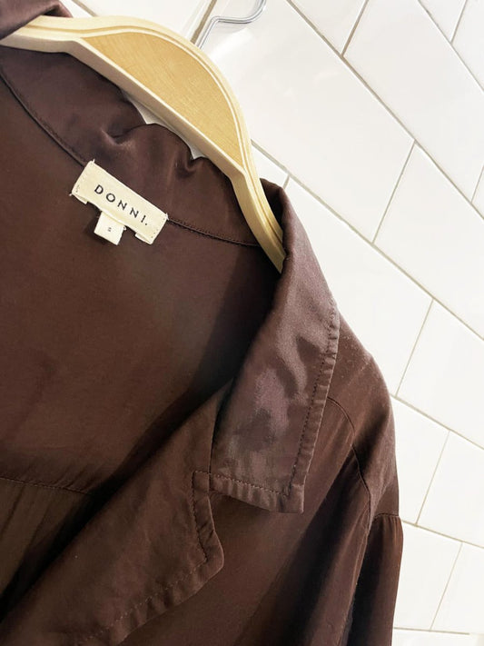 donni oversized satin boxy short sleeve shirt | garmentory - good market thrift store