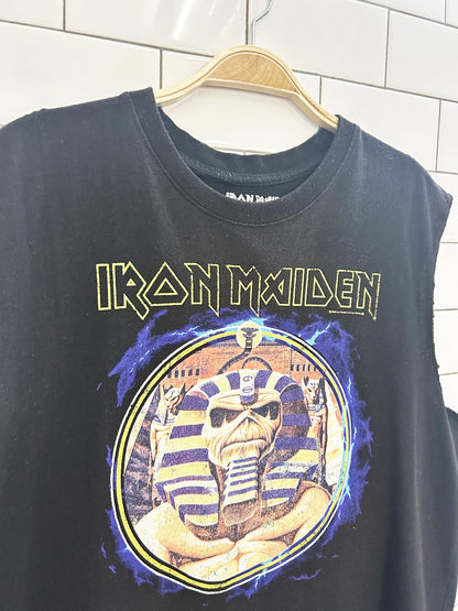 iron maiden powerslave muscle tee