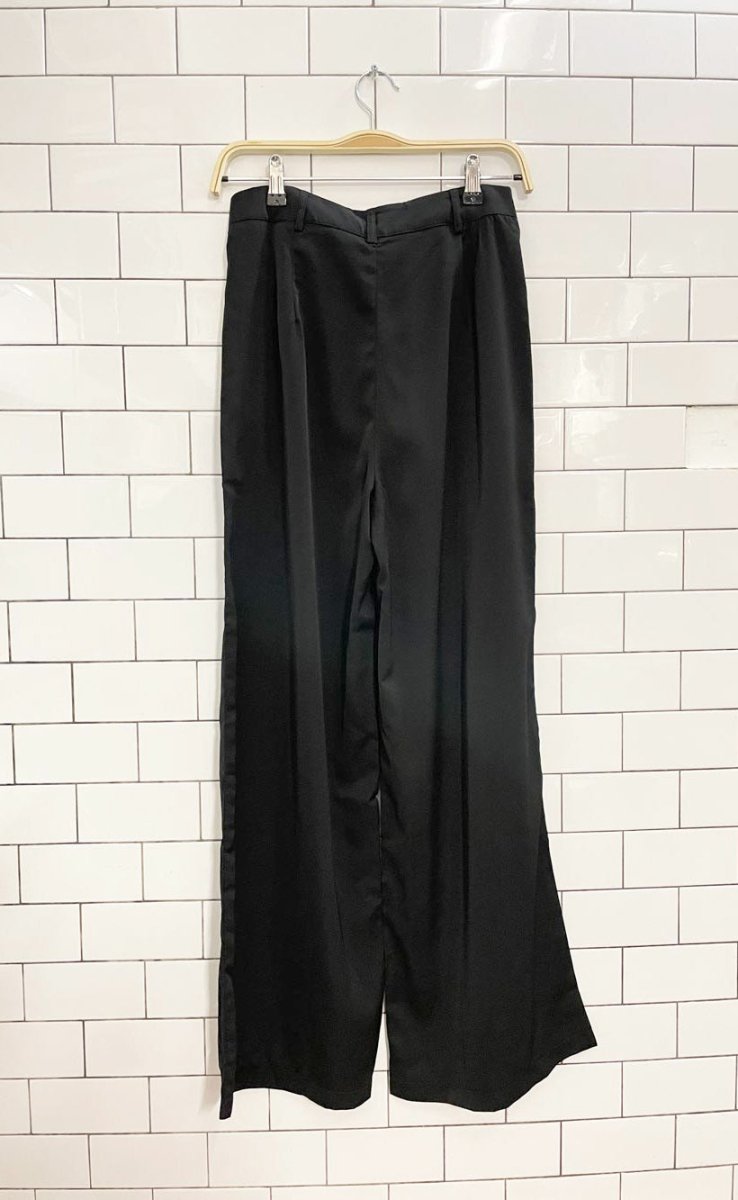 nwt micas high rise pleated wide leg trouser - good market thrift store