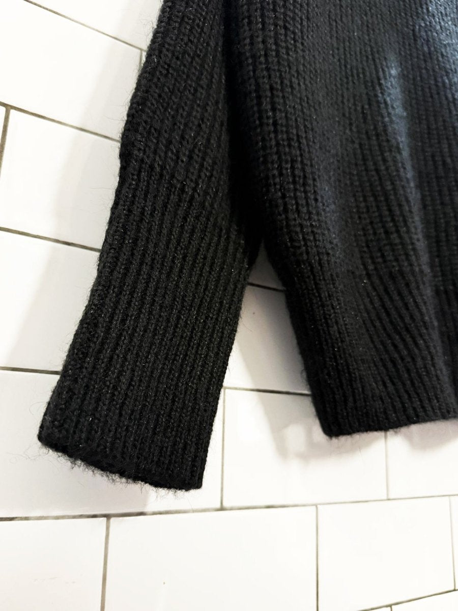 calvin klein oversized mock neck knit sweater - good market thrift store